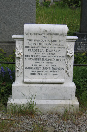 John Dobson's headstone